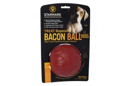 Starmark Treat Dispensing Bacon Ball игрушка под лакомство для собак 10 см