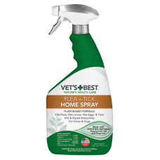 VET`S BEST Natural Flea & Tick Home Spray спрей від бліх, кліщів та москітів 945 мл