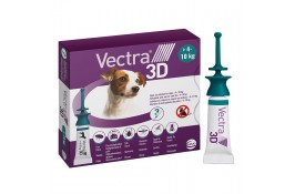 VECTRA 3D (Вектра 3D) капли на холку для собак от 4 до 10 кг