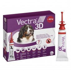 VECTRA 3D (Вектра 3D) краплі на холку для собак від 40 до 65 кг