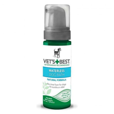 VET`S BEST Waterless Dog Bath шампунь-пена для собак 137 мл