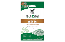VET`S BEST Flea&Tick Spot On капли от блох и клещей для собак 17,7 мл