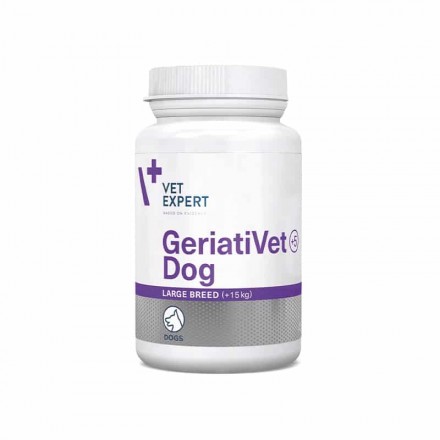 Vet Expert GeriatiVet Dog Large Breed витаминно-минеральный комплекс для собак зрелого возраста от 15 кг 45 табл.