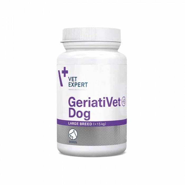 Vet Expert GeriatiVet Dog Large Breed витаминно-минеральный комплекс для собак зрелого возраста от 15 кг 45 табл.