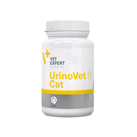 Vet Expert UrinoVet Cat пищевая добавка для поддержания мочевыделительной фунции у котов 45 капс.