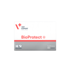 Vet Expert BioProtect пищевая добавка для кошек и собак с нарушением баланса микрофлоры желудочно-кишечного тракта 60 капс.