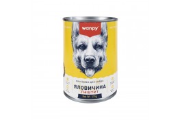 Wanpy Beef паштет для собак с говядиной 375 г