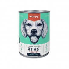 Wanpy Lamb паштет для собак з ягням 375 г