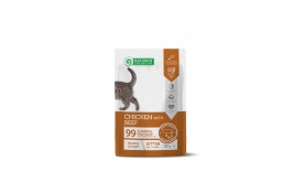 Nature’s Protection Healthy Growth Chicken with Beef вологий корм із куркою та яловичиною для кошенят 100 г*12шт