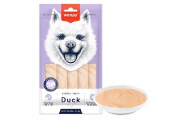 Wanpy Creamy Lickable Treat Duck кремовое лакомство с уткой для собак 5х14г