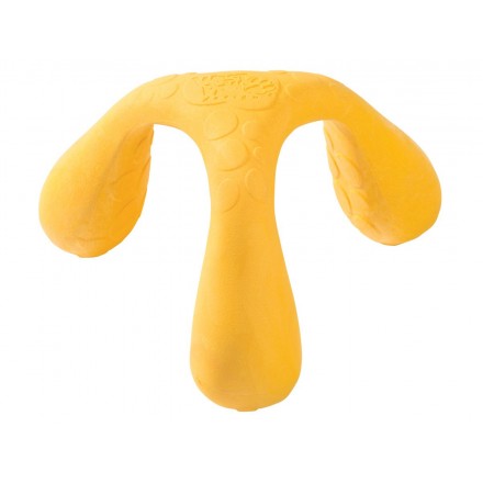 Іграшка для собак Wox Air Dog Toy (Вокс Аiр Дог Той) Вокс тринога Жовта L (19 см)