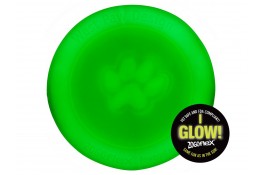 Іграшка для собак Zisc Flying Disc (Зiскс Флаiнг Дiск) Фрісбі Світиться S (17 см)  