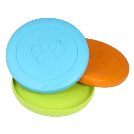 Игрушка для собак Zisc Flying Disc (Зискс Флаинг Диск) Фрисби Голубой S (17 см)