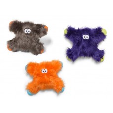 Iграшка-пищалка для собак Лінкольн пухнастий Фіолетова