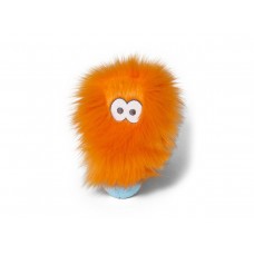 Iграшка-пищалка для собак Роузбуд пухнастий Оранжева