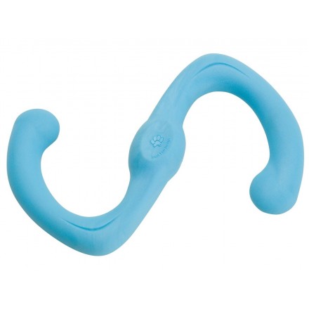 Игрушка для собак West Paw Bumi Tug Toy (Буми Таг Той) S-подобная Голубой 21 см
