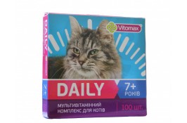 DAILY (Дейлі) вітаміни для котів +7 років 100 т. (50 гр.)