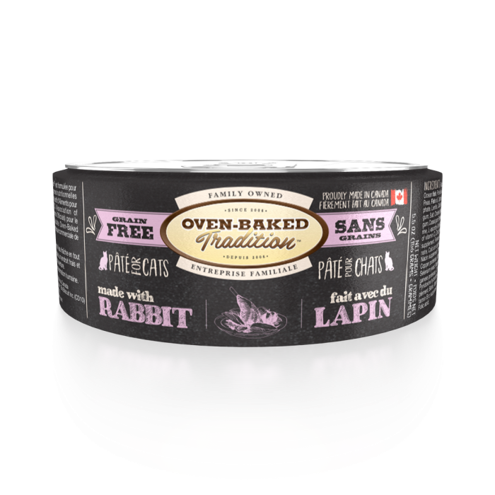Oven-Baked Tradition беззерновий паштет для котів зі свіжим м’ясом кролика