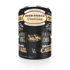 Oven-Baked Tradition беззерновий паштет для собак зі свіжим м’ясом перепілки 354гр