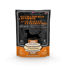 Oven-Baked Tradition беззернові ласощі для собак з куркою та гарбузом 227г
