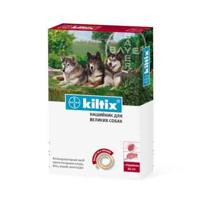 Bayer Kiltix (Кілтікс) нашийник п\п для собак 66 см.