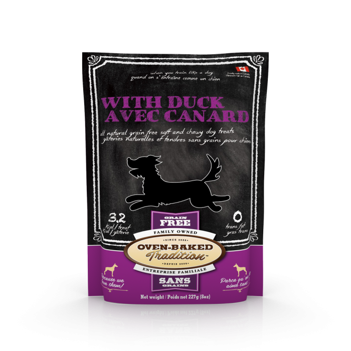 Oven-Baked Tradition беззернові ласощі для собак з качкою