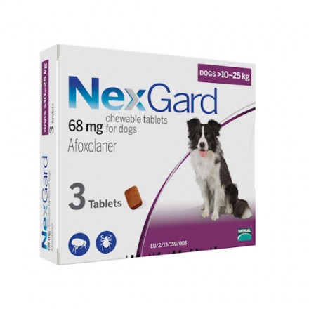 NexGard (НексГард) L таблетки п\п для собак от 10 до 25кг.