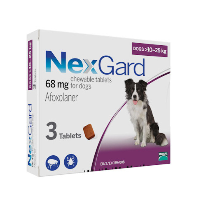 NexGard (НексГард) L таблетки п\п для собак від 10 до 25кг.