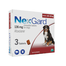 NexGard (НексГард) XL таблетки п\п для собак от 25 до 50кг.