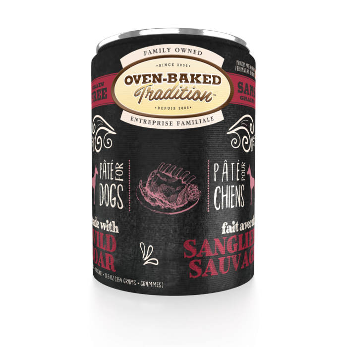 Oven-Baked Tradition беззерновий паштет для собак зі свіжим м’ясом кабана 354гр