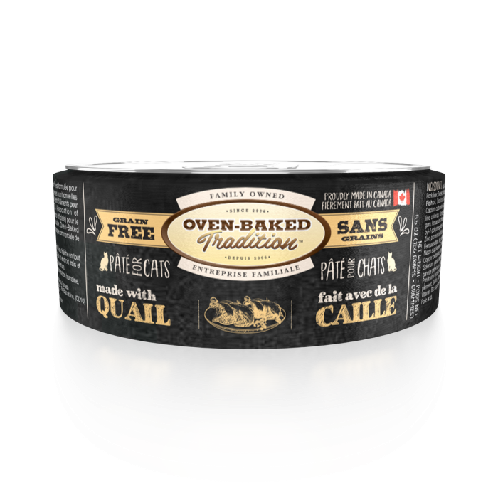 Oven-Baked Tradition беззерновий паштет для котів зі свіжим м’ясом перепілки