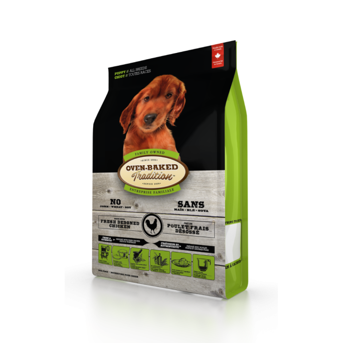 Oven-Baked Tradition сухой корм для щенков со свежего мяса курицы 5,67кг.