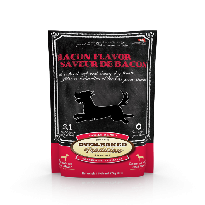 Oven-Baked Tradition ласощі для собак зі смаком бекону 227г