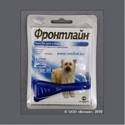 FrontLine (Фронтлайн) Spot On M капли п\п для собак от 10 до 20кг.