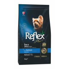 Рефлекс Плюс Повноцінний сухий корм для собак малих порід з лососем 3кг.